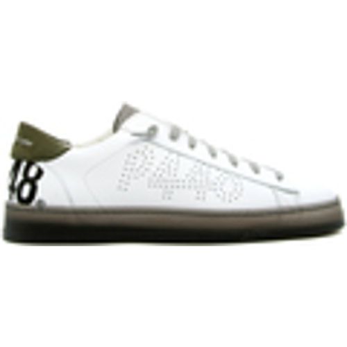 Sneakers JACKC-M130 WHI-GRYGREEN - P448 - Modalova