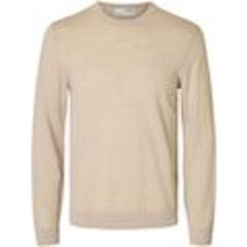 Maglione 16094647 TRAY MERINO CREW-OATMEAL - Selected - Modalova