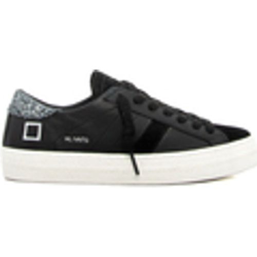 Sneakers D.A.T.E. HL-VC-BK HILL LOW VINTAGE CALF BLACK - Date - Modalova