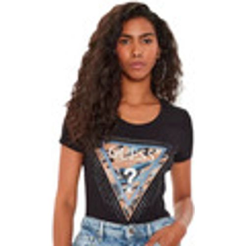 T-shirt Guess G print strass - Guess - Modalova