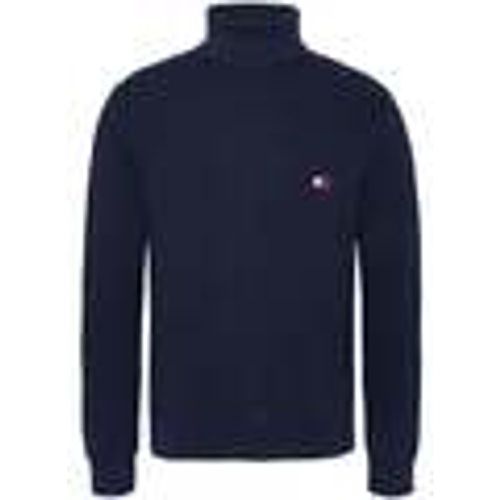 Felpa Slim Roll Neck Jumper Dark Night Navy - Tommy Jeans - Modalova