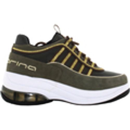 Sneakers basse donna sneakers con zeppa UP ARMY GOLD - Fornarina - Modalova