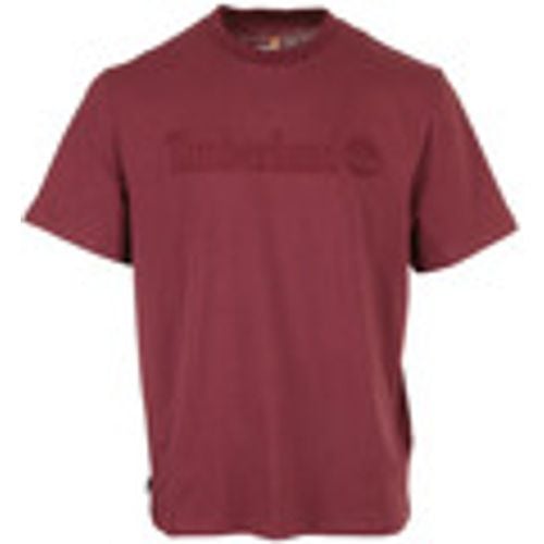 T-shirt Embroidery Tonal Ss Tee - Timberland - Modalova