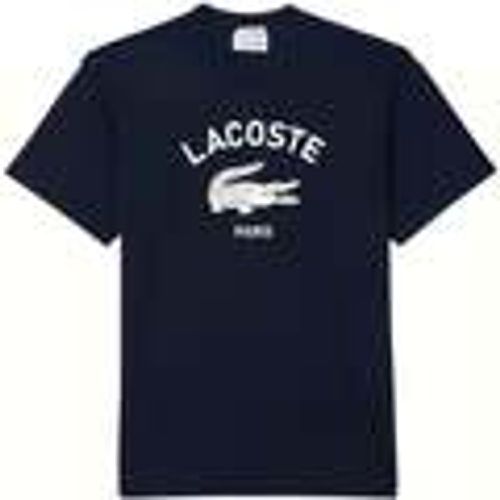 T-shirt & Polo Signature Print Cotton T-Shirt Midnight - Lacoste - Modalova