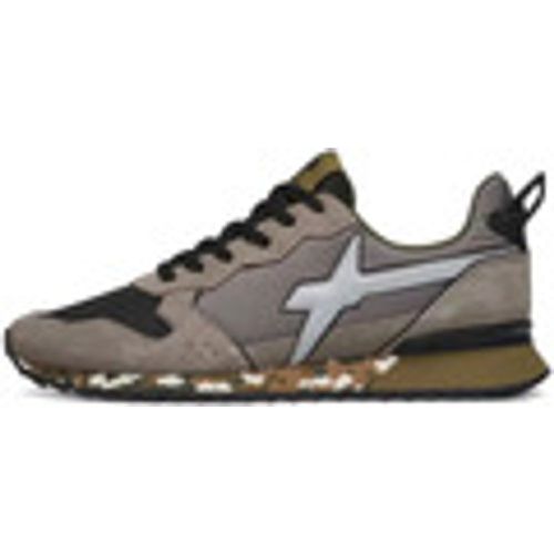 Sneakers sneakers running Jet suede nylon camouflage grey - W6yz - Modalova