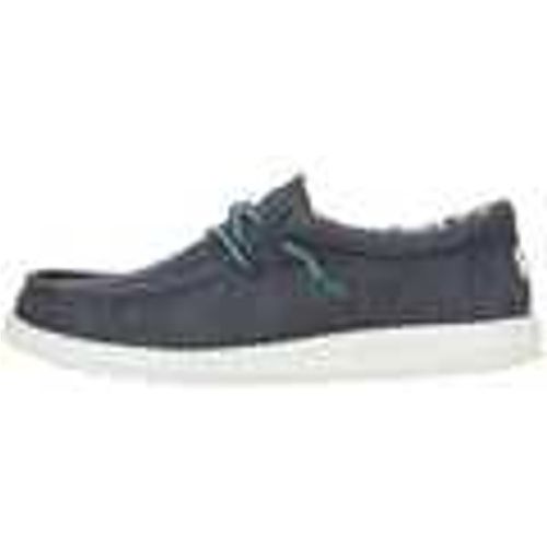 Scarpe WALLY WAXED CANVAS MAN NAVY - HEYDUDE - Modalova