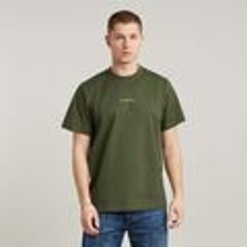 T-shirt & Polo D25677-C336 CENTER CHEST-B230 SHADOW OLIVE - G-Star Raw - Modalova