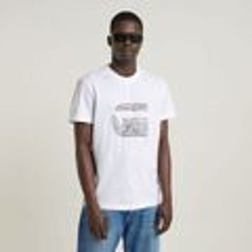 T-shirt & Polo D25674-C336 STUTCH BURGER-110 WHITE - G-Star Raw - Modalova