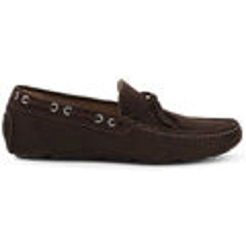 Scarpe Edoardo - Suede Dark Brown - Duca Di Morrone - Modalova