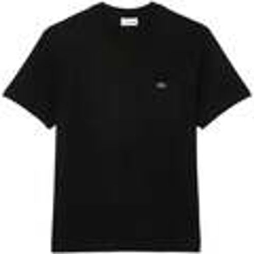 T-shirt & Polo Chest Pocket Cotton T-Shirt Black - Lacoste - Modalova