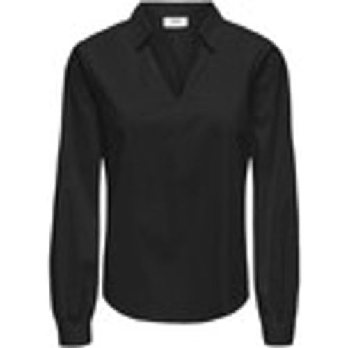 Camicia JDYMIO L/S V-NECK TOP WVN DIA 15335502 - Jacqueline De Yong - Modalova