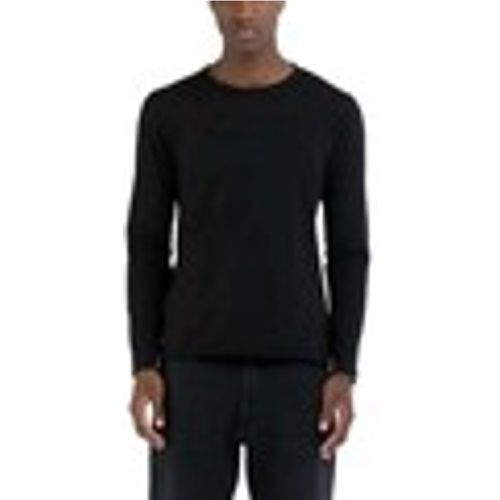 T-shirt & Polo T-Shirt Manica Lunga Regular Fit Black - Replay - Modalova