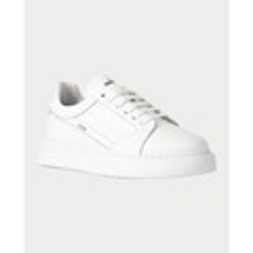 Sneakers Sneakers uomo in pelle con logo laterale - Exton - Modalova