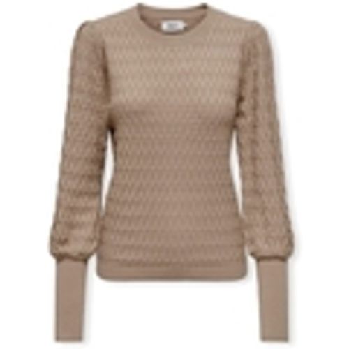 Maglione Noos Faye Life Knit - Silver Mink - Only - Modalova