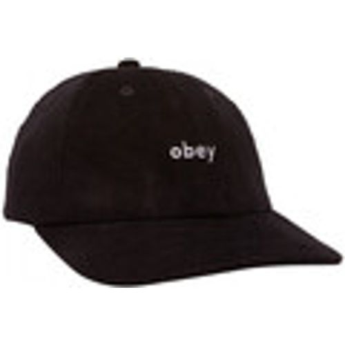 Cappellino Lowercase corduroy 6 panel str - Obey - Modalova