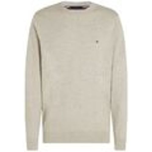 Maglione MW0MW28046 PIMA ORG CTN CASHMER-OIN DONEGAL LIGHT GREY - Tommy Hilfiger - Modalova