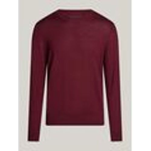 Maglione MW0MW36539 DC FINE GAUGE MERINO-VLP DEEP ROUGE - Tommy Hilfiger - Modalova