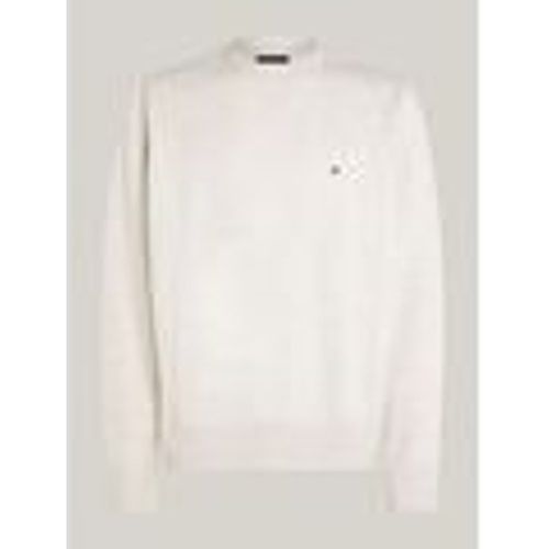 Felpa MW0MW37232 ESS FLEECE-HGF HEATHERED OATMILK - Tommy Hilfiger - Modalova