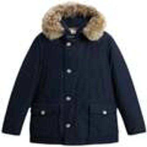 Parka Arctic Anorak Con Pelliccia Removibile Blu - Woolrich - Modalova