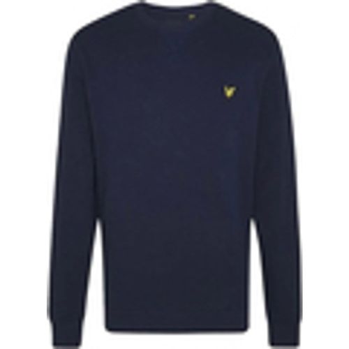 Polo maniche lunghe felpa uomo ML1131V Z271 CREW NECK BRUSHBACK SWEATSHIRT - Lyle & Scott - Modalova