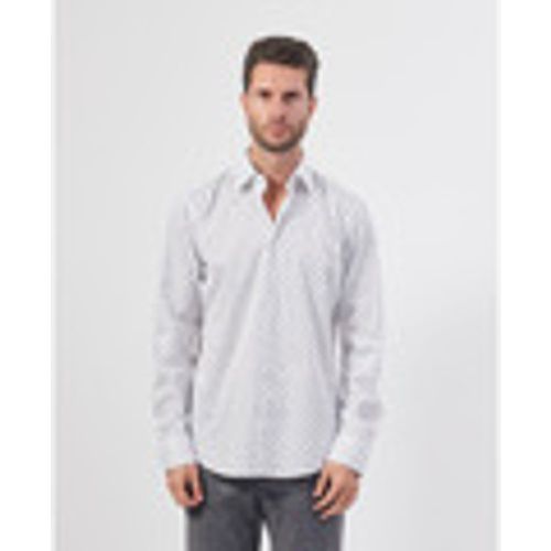 Camicia a maniche lunghe Camicia uomo in cotone elasticizzato - Boss - Modalova