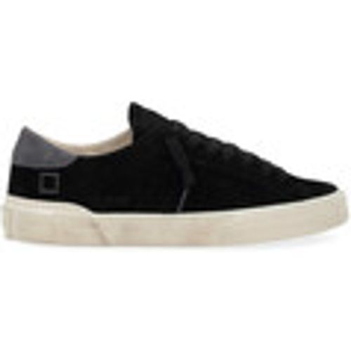 Sneakers Sneaker Hill Low in suede color nero - Date - Modalova