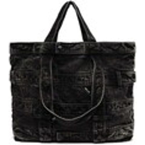 Borsa Replay Shopper Whased Black - Replay - Modalova