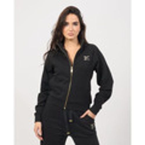 Felpa Felpa donna con zip e logo - Yes Zee - Modalova