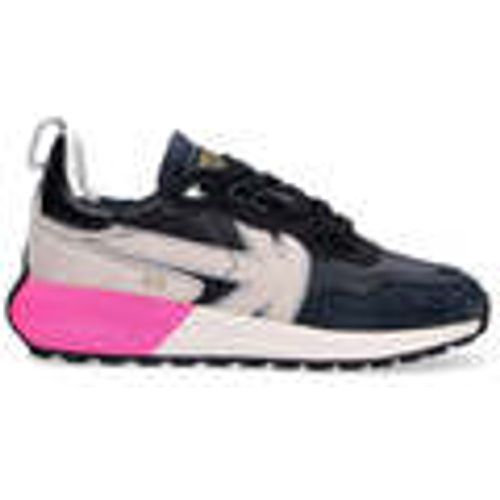 Sneakers basse sneaker in camoscio e fucsia - Kaotiko - Modalova