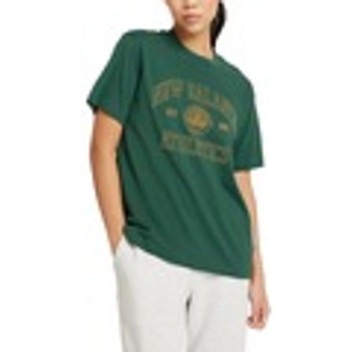 T-shirt & Polo ATHLETICS OVERSIZED CREST T - New Balance - Modalova