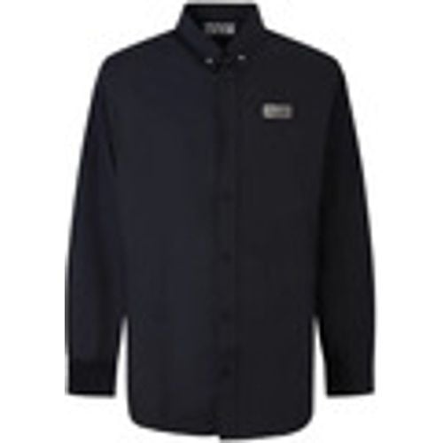 Camicia a maniche lunghe Camicia nera con mini logo per uomo - Versace Jeans Couture - Modalova