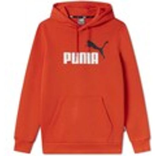 Felpa Ess+ 2 Col Big Logo Hoodie Fl - Puma - Modalova