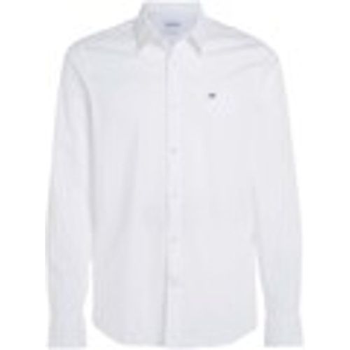 Camicia a maniche lunghe Poplin Stretch Slim - Calvin Klein Jeans - Modalova