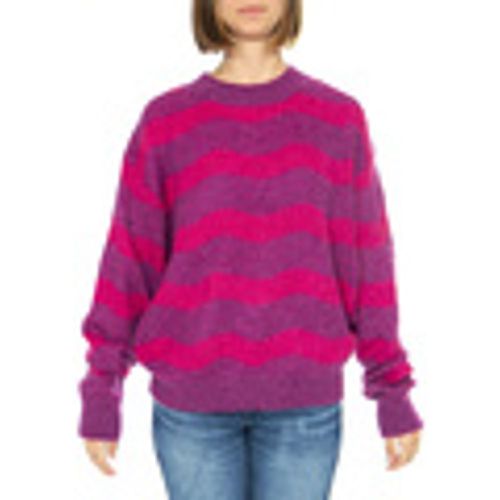 Maglione Jersey Rayas Berenjena y Fucsia - Wild Pony - Modalova