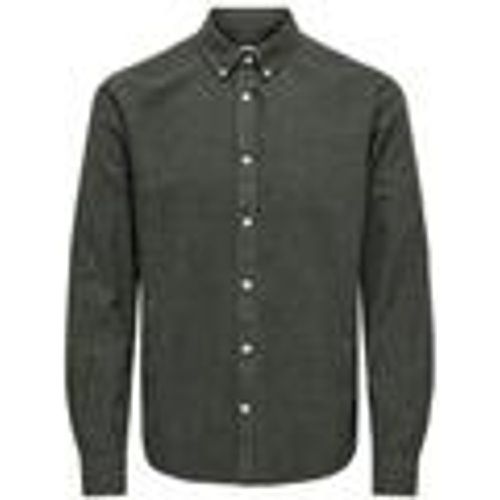 Camicia a maniche lunghe 22031031 - Only & Sons - Modalova