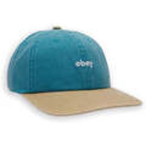 Cappellino Cappello Pigment 2 Tone Lowercase 6 Pannel - Obey - Modalova