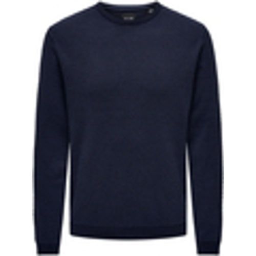 Maglione ONSTAPA REG12 STRUC LS CREW KNIT NOOS - Only & Sons - Modalova