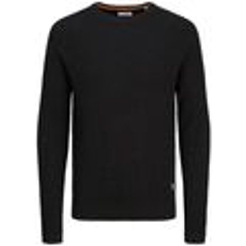 Maglione 12258471 PANNEL CREW-BLACK - jack & jones - Modalova