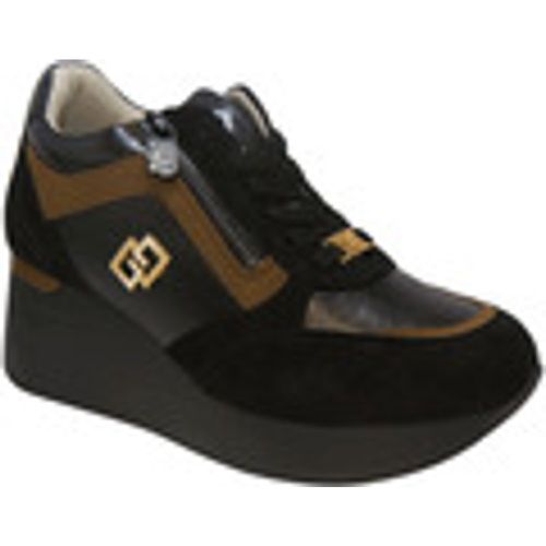 Sneakers basse ; ECOPELLE GB863 - Gold&gold - Modalova