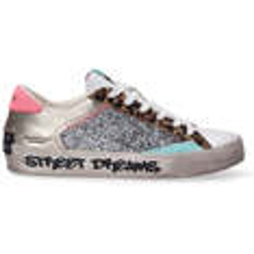 Sneakers basse sneaker Distressed strass cavallino - Crime London - Modalova