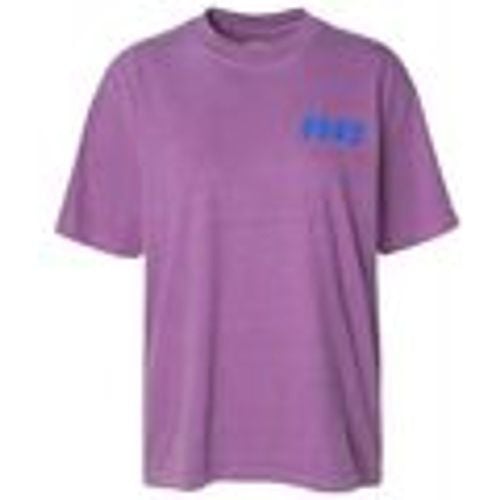 T-shirt T-shirt Stippled Donna Pigment Purple - Obey - Modalova