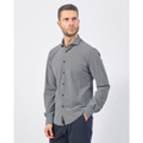 Camicia a maniche lunghe Camicia uomo a microfantasia - Yes Zee - Modalova