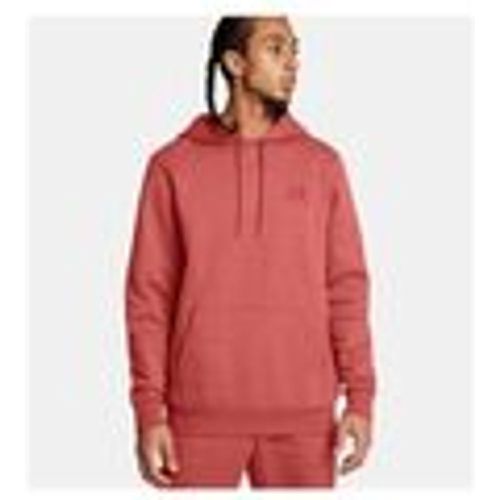 Felpa FELPA ICON FLEECE HOODIE ORANGE - Under Armour - Modalova