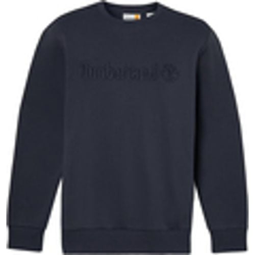 Polo maniche lunghe uomo felpa girocollo TB0A6VG6 433 HAMPTHON CREW NECK - Timberland - Modalova