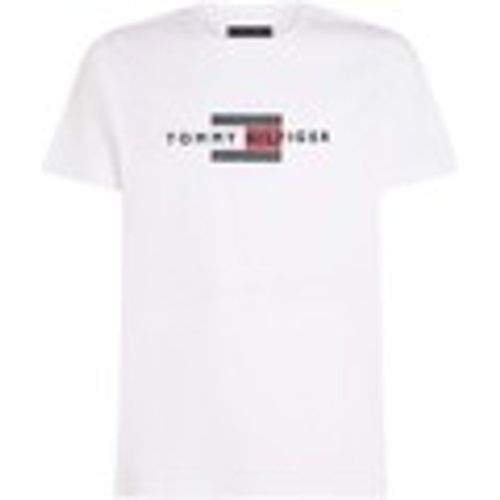 T-shirt Hilfiger Flag Embro - Tommy Hilfiger - Modalova