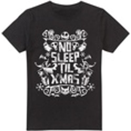 T-shirts a maniche lunghe No Sleep Till Xmas - Nightmare Before Christmas - Modalova