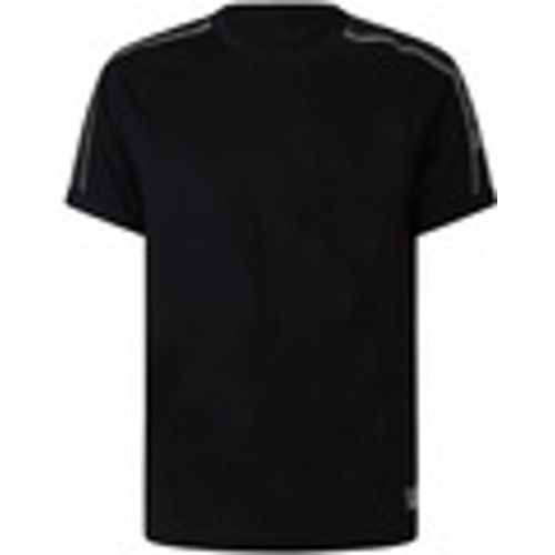 T-shirt T-shirt nera con logo per uomo - Emporio Armani EA7 - Modalova