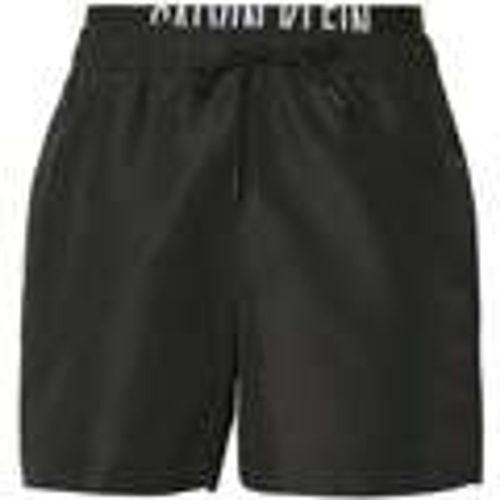 Costume / Bermuda da spiaggia Double Waistband Swim Shorts Black - Calvin Klein Jeans - Modalova