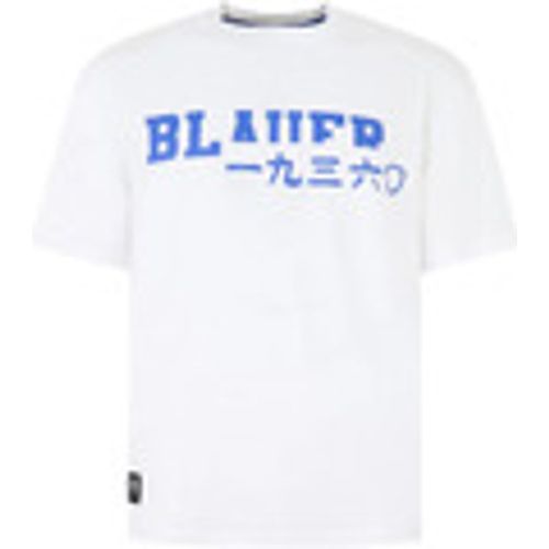 T-shirt T-shirt bianca per uomo - Blauer - Modalova