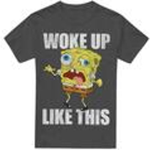 T-shirt & Polo Woke Up Like This Meme - Spongebob Squarepants - Modalova